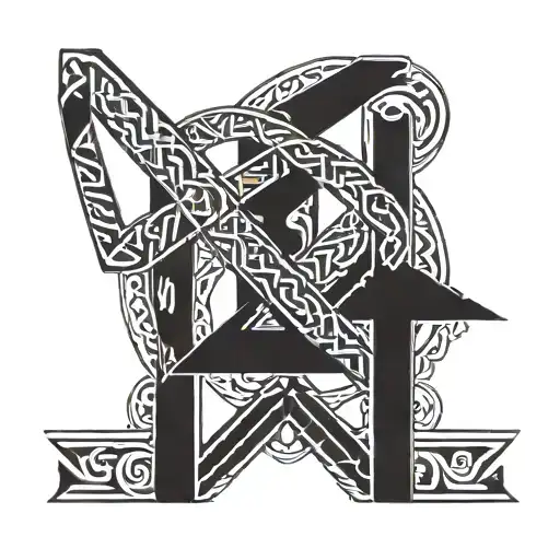 Viking numeral line collarbone tattoo tattoo design idea