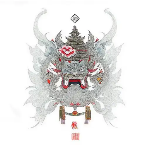 Lord shen pavoreal  tattoo design idea