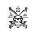 hacker university capture flag tattoo design idea