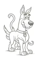 Scooby doo tattoo design idea