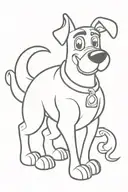 Scooby doo tattoo design idea