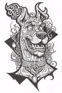 Scooby doo tattoo design idea