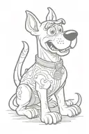 Scooby doo tattoo design idea