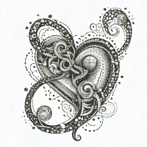 Infinite love symbol tattoo design idea