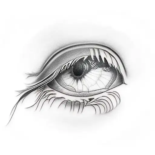 cuervo con ojos itachy uchija tattoo design idea