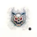 cuervo con ojos itachy uchija tattoo design idea