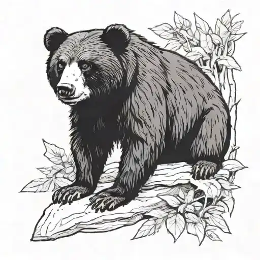 A typical Colombian tattoo with an animal might include the famous "Oso Andino" (spectacled bear) tattoo design idea