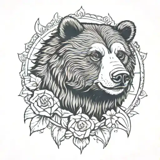 A typical Colombian tattoo with an animal might include the famous "Oso Andino" (spectacled bear) tattoo design idea