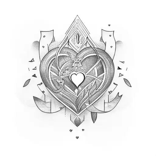 love; bond; travel tattoo design idea