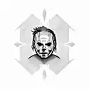 Michael myers tattoo design idea