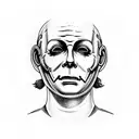 Michael myers tattoo design idea