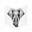 Elephant mandala tattoo design idea