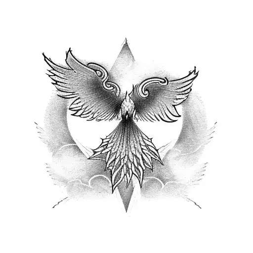 A tattoo representing the journey of recovery from addiction, with symbolic elements such as broken chains or a phoenix rising from the ashes tattoo design idea