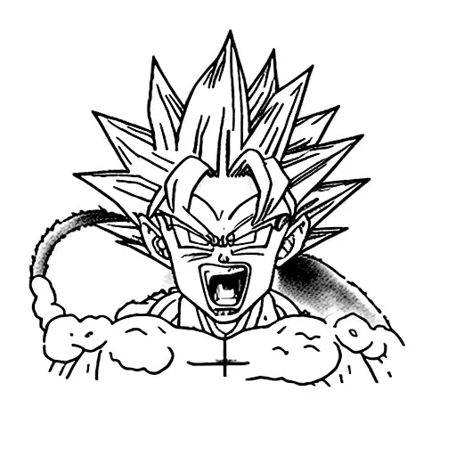dragon ball tattoo design idea