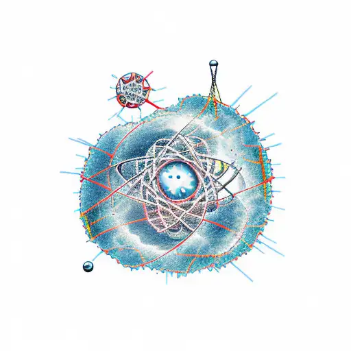 nuclear physics tattoo design idea