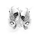 couple tattoo tattoo design idea