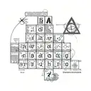 periodic table element lord of the ring tattoo design idea