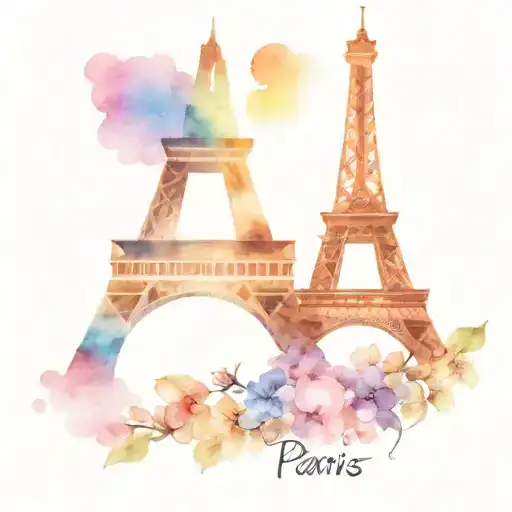 paris tattoo design idea