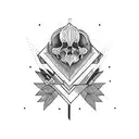 card tattoo design idea