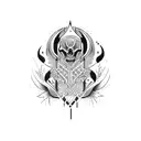 card tattoo design idea