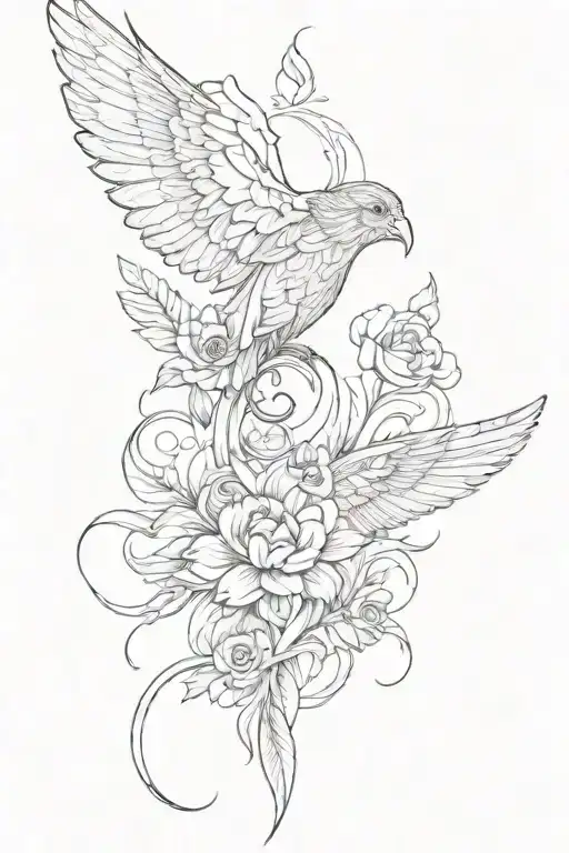a forearm tattoo, which should contain the names Pappa, Amma and Arya along with wings tattoo design idea