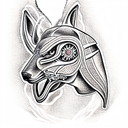 Anubis tattoo design idea