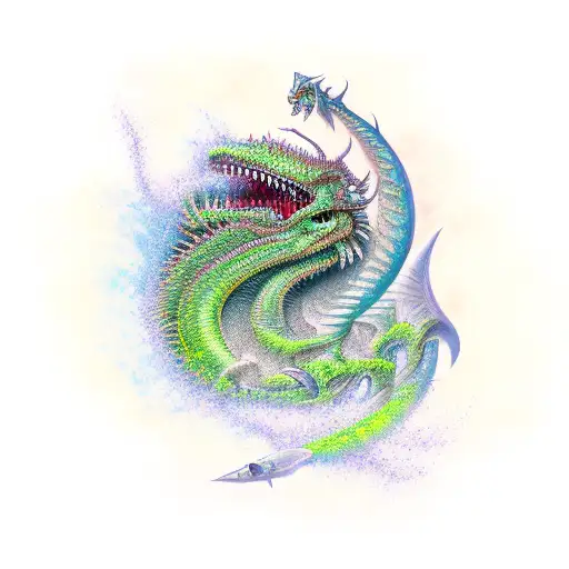 Jormungand tattoo design idea