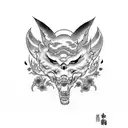 "i'm both the killer and the final girl"  tattoo design idea