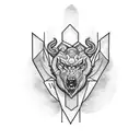 frank cilantro tattoo design idea