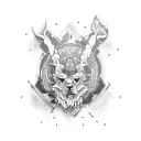 frank cilantro tattoo design idea