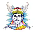 frank cilantro tattoo design idea