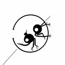 Ants tattoo design idea
