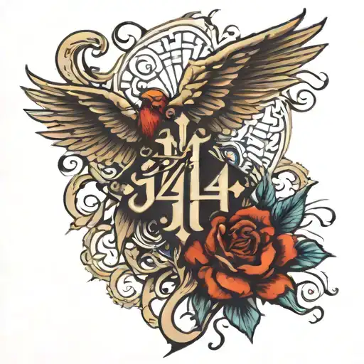 John 4:19 tattoo design idea