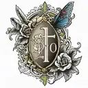 John 4:19 tattoo design idea