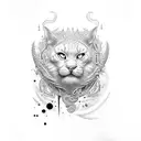 thug tattoo design idea