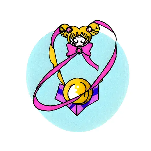 Sailor moon tattoo design idea