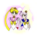 sailor moon luna and artemis tattoo design idea