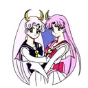 sailor moon luna and artemis tattoo design idea