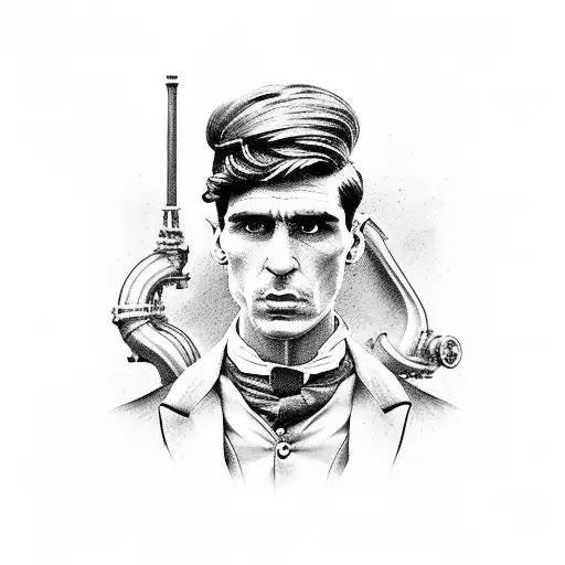 Thomas shelby tattoo design idea