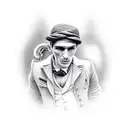 Thomas shelby tattoo design idea
