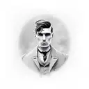 Thomas shelby tattoo design idea
