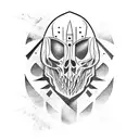 assassin ghost tattoo design idea