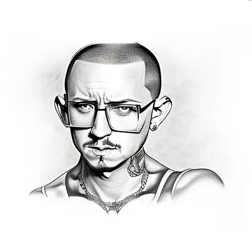 chester bennington  tattoo design idea