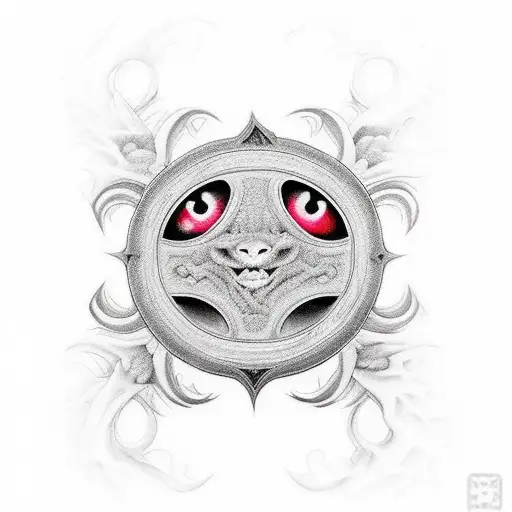 magenkio Sharingan do indra tattoo design idea