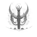 leviathan tattoo design idea