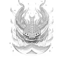 leviathan tattoo design idea