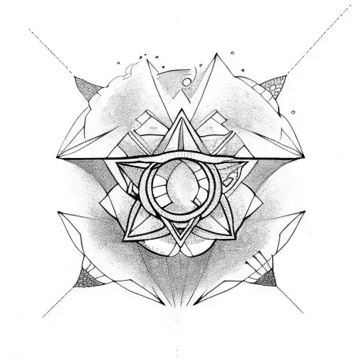 the coven of elemental illustrators tattoo design idea