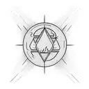the elements of water, fire, air, and earth tattoo design idea