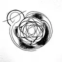 the coven of elemental illustrators earth, air, fire, and water tattoo design idea