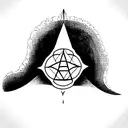 the coven of elemental illustrators earth, air, fire, and water tattoo design idea